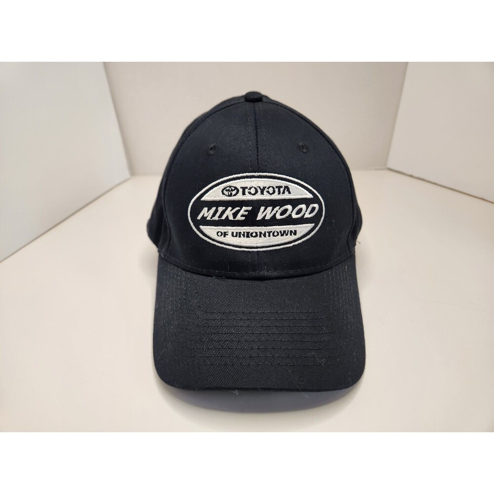 Toyota Hat Cap Strap Back Black Mike Wood Uniontown‎
